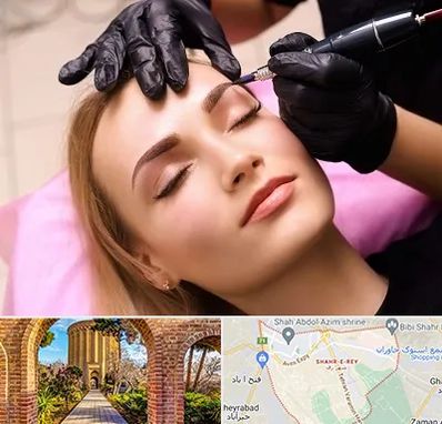 آرایش دائم در شهر ری