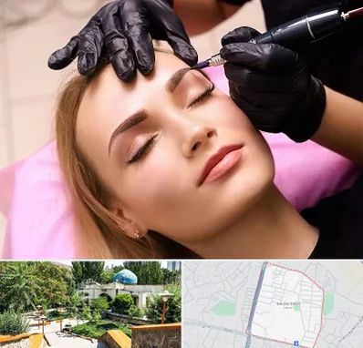 آرایش دائم در باغمیشه تبریز