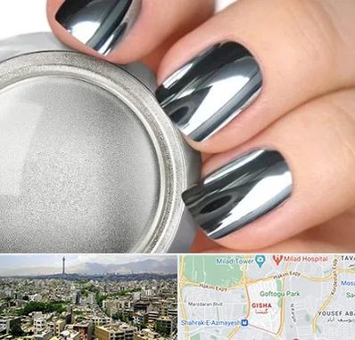 کروم ناخن در گیشا