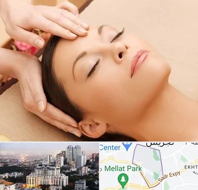 ماساژ بانوان در الهیه
