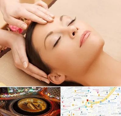 ماساژ بانوان در میدان ولیعصر