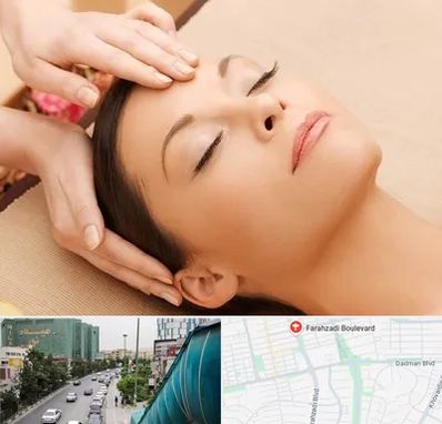 ماساژ بانوان در بلوار فرحزادی