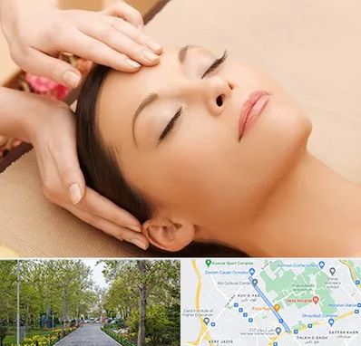 ماساژ بانوان در قدوسی غربی شیراز