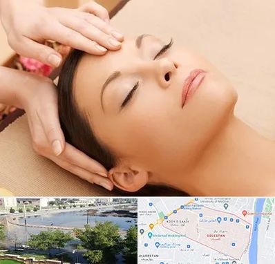 ماساژ بانوان در گلستان اهواز