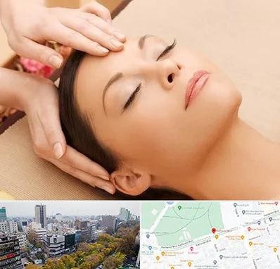 ماساژ بانوان در بلوار کشاورز