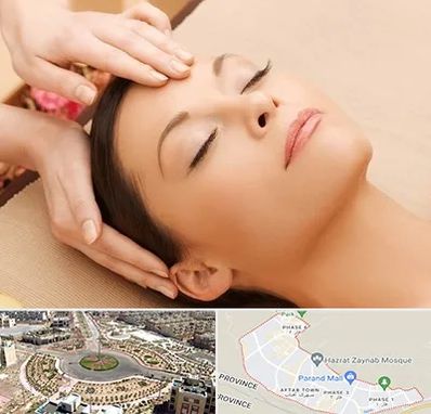 ماساژ بانوان در پرند