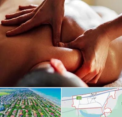 ماساژ آقایان در نور