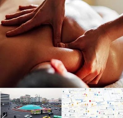 ماساژ آقایان در میدان انقلاب