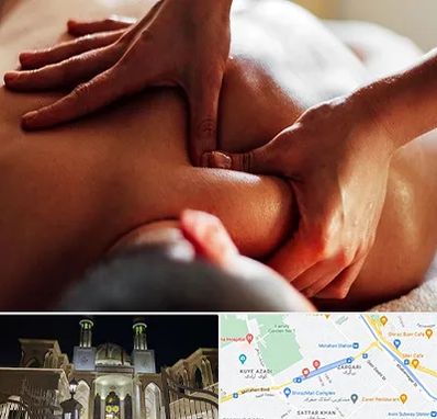 ماساژ آقایان در زرگری شیراز