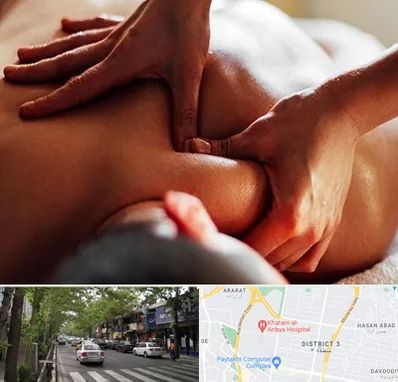 ماساژ آقایان در ظفر