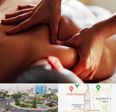 ماساژ آقایان در ونک