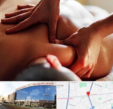 ماساژ آقایان در نصف راه تبریز