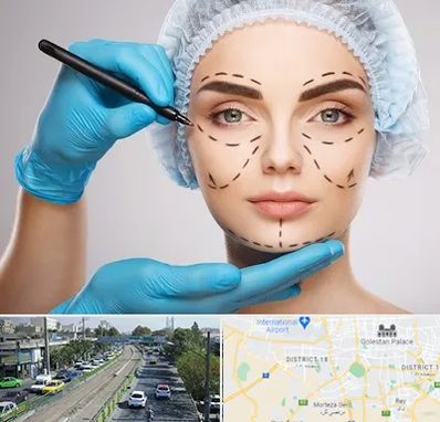 جراح فک و صورت در جنوب تهران