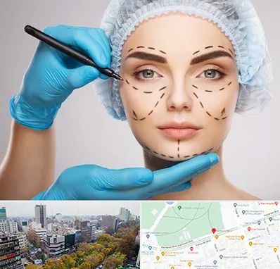 جراح فک و صورت در بلوار کشاورز