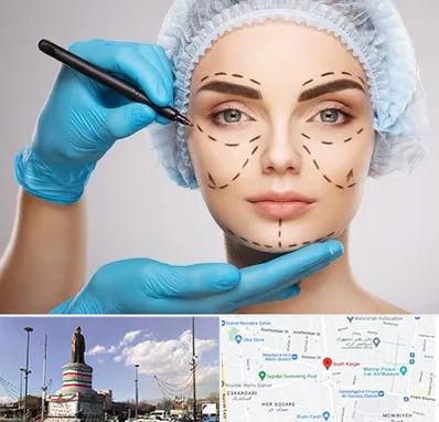 جراح فک و صورت در کارگر جنوبی