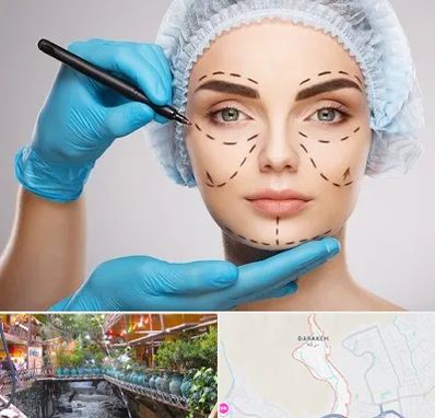 جراح فک و صورت در درکه