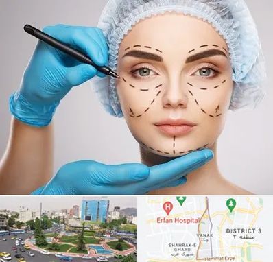 جراح فک و صورت در ونک