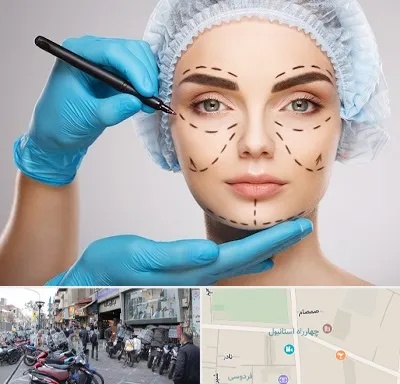 جراح فک و صورت در چهارراه استانبول