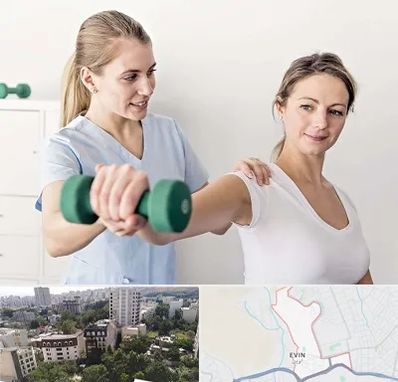 فیزیوتراپی کتف در اوین