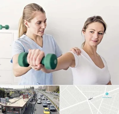 فیزیوتراپی کتف در خیابان دماوند