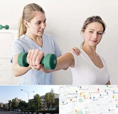 فیزیوتراپی کتف در میدان کاج