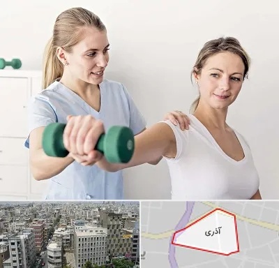 فیزیوتراپی کتف در آذری