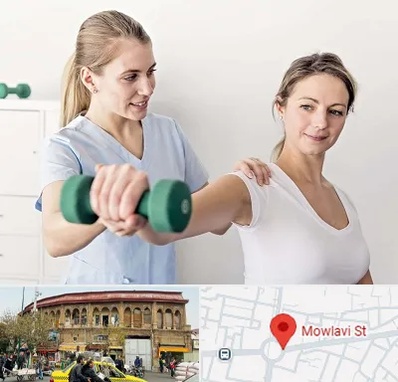 فیزیوتراپی کتف در مولوی