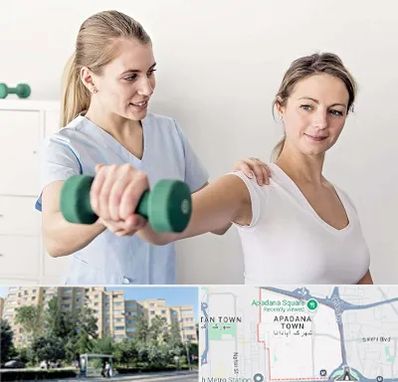 فیزیوتراپی کتف در آپادانا