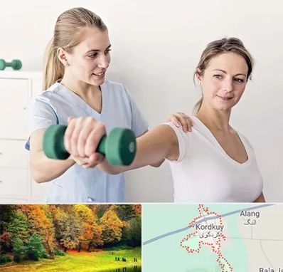 فیزیوتراپی کتف در کردکوی