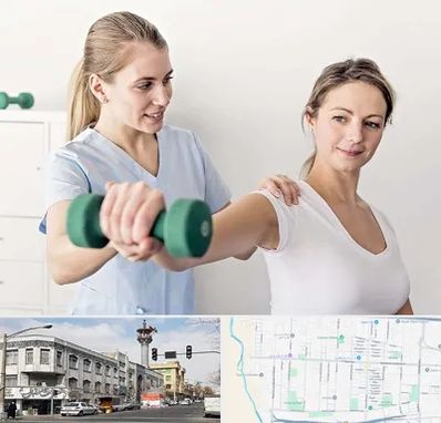 فیزیوتراپی کتف در 17شهریور