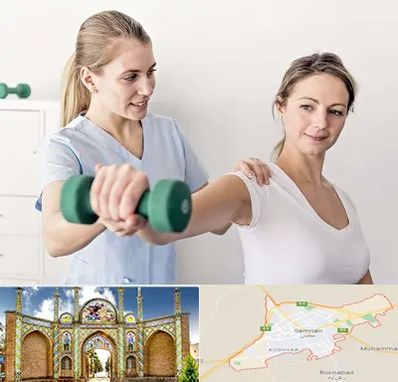 فیزیوتراپی کتف در سمنان