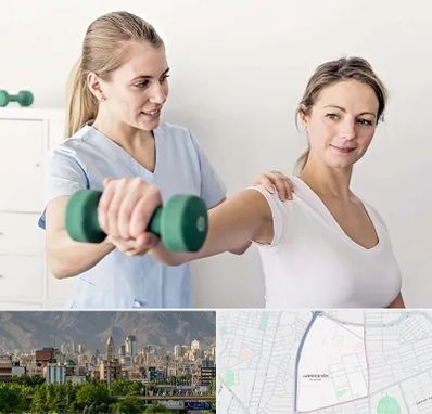 فیزیوتراپی کتف در جمشیدیه