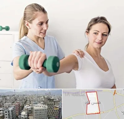 فیزیوتراپی کتف در شمس آباد تهران