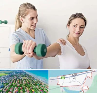 فیزیوتراپی کتف در نور