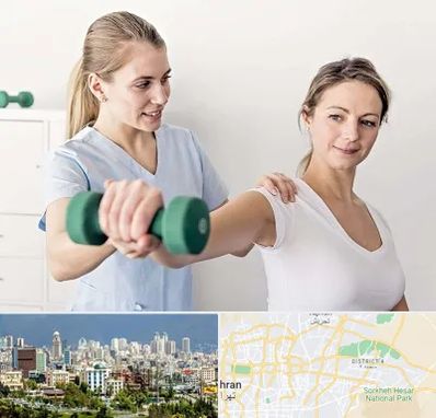 فیزیوتراپی کتف در شرق تهران
