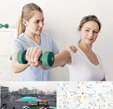 فیزیوتراپی کتف در میدان انقلاب