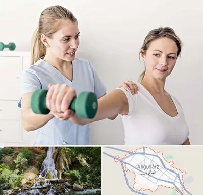 فیزیوتراپی کتف در الیگودرز