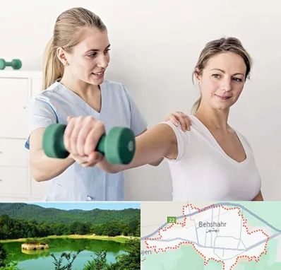 فیزیوتراپی کتف در بهشهر