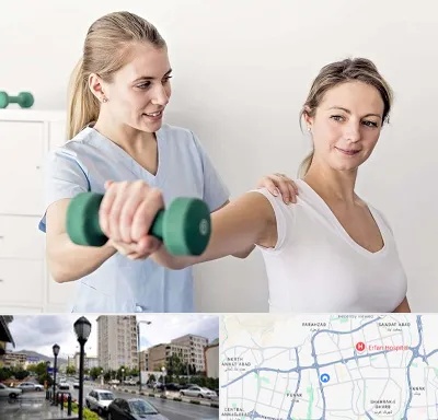فیزیوتراپی کتف در شمال غرب تهران
