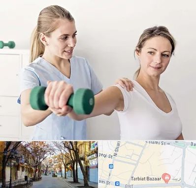 فیزیوتراپی کتف در تربیت تبریز