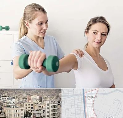 فیزیوتراپی کتف در اسکندری