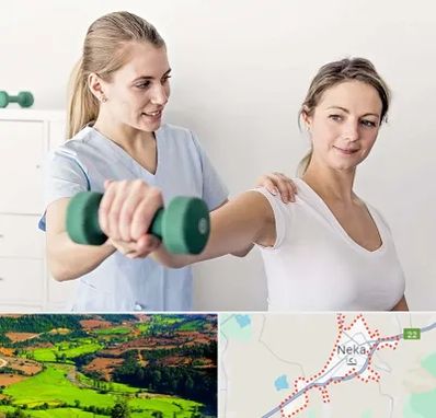 فیزیوتراپی کتف در نکا