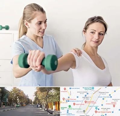 فیزیوتراپی کتف در شریعتی