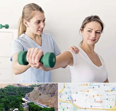 فیزیوتراپی کتف در کن