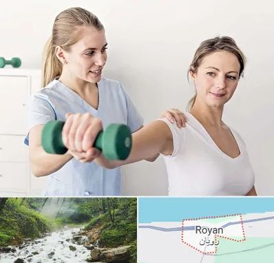 فیزیوتراپی کتف در رویان