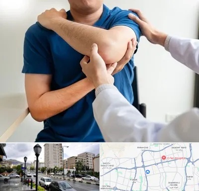 فیزیوتراپی شانه در شمال غرب تهران