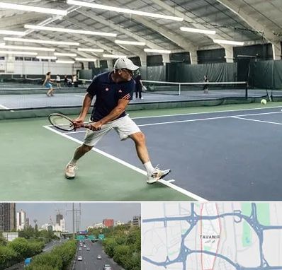 باشگاه تنیس در توانیر