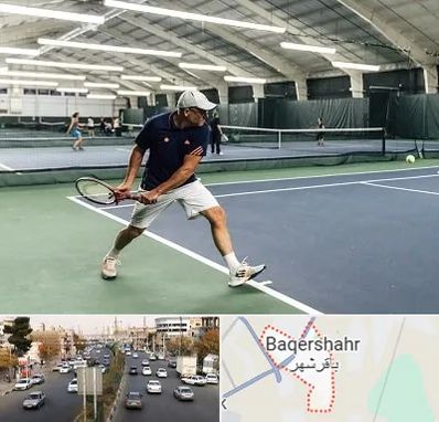 باشگاه تنیس در باقرشهر