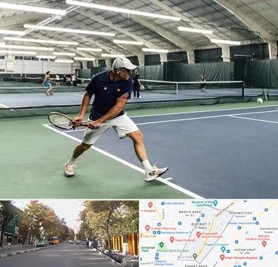 باشگاه تنیس در شریعتی