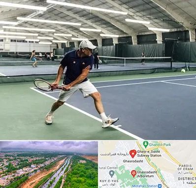 باشگاه تنیس در قصرالدشت شیراز